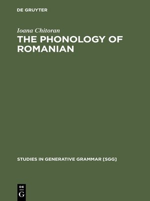 cover image of The Phonology of Romanian